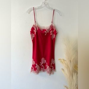 Victoria’s Secret Satin & Lace Lingerie Slip/Mini Dress